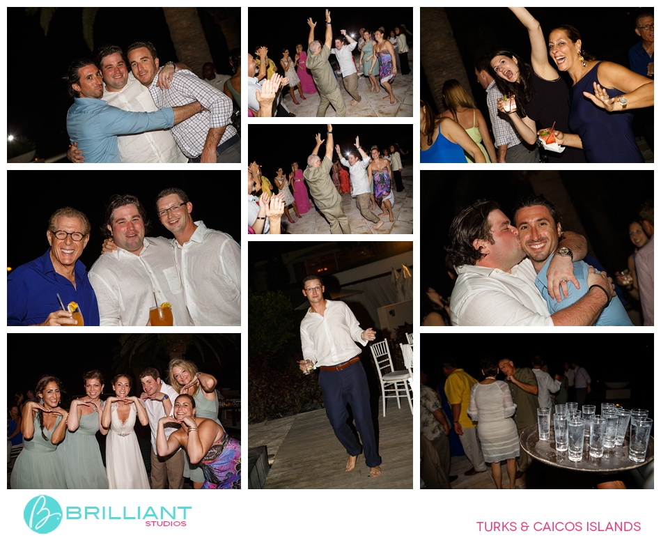 A Wild Wedding Party At Grace Bay Club 46 Gracebayclubwedding_0083