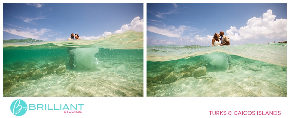 A Gansevoort Wedding For Three Underwater 27 Weddinggansevoortturksandcaicos_0027