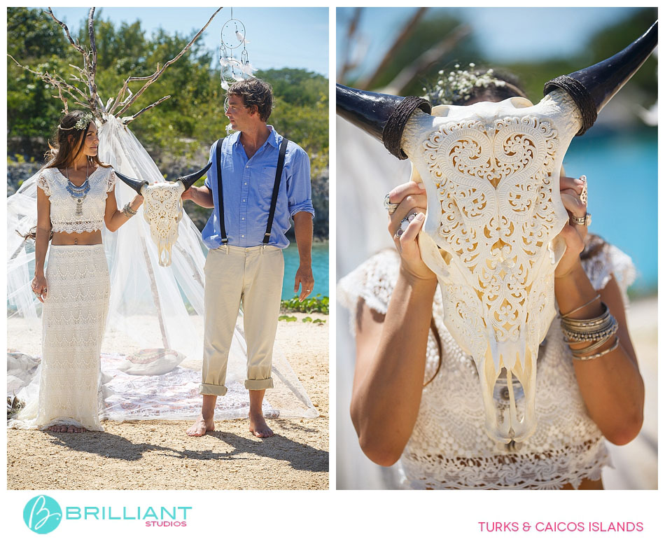 A Bohemian Beach Wedding With Style And Fun! 72 Turks and caicos__2503