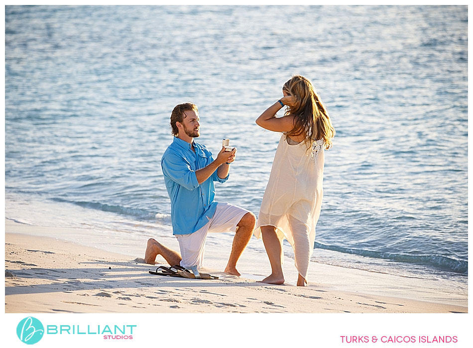 Wedding Proposal On Grace Bay Beach 3 Wedding proposal on grace bay beach