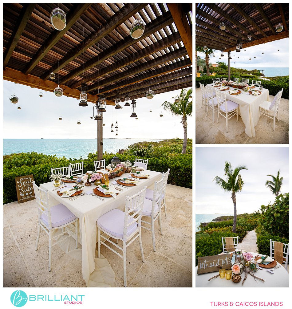 wedding dinner Turks and Caicos Islands