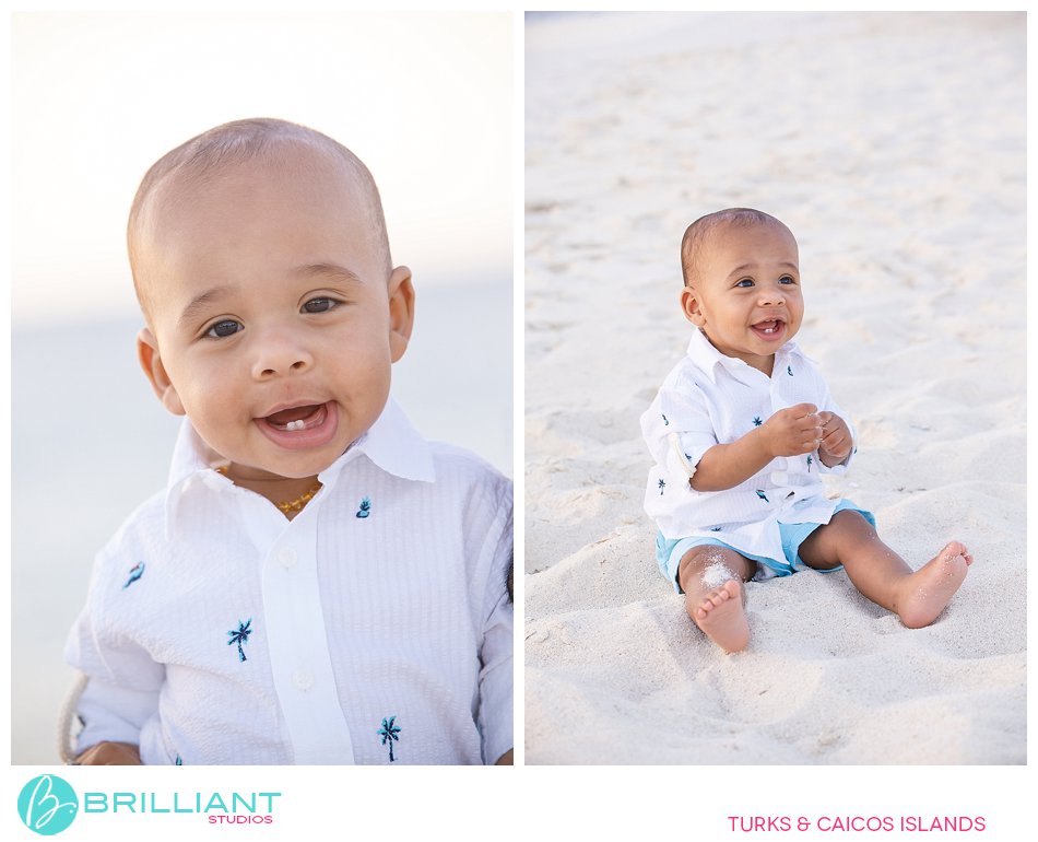 Turks and Caicos islands family photography